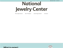 Tablet Screenshot of myjewelrycenter.com
